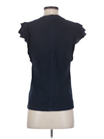 Veronica Beard Jeans Short Sleeve Top (view 2)