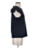 Veronica Beard Jeans 100% Cotton Black Short Sleeve Top Size S - photo 4