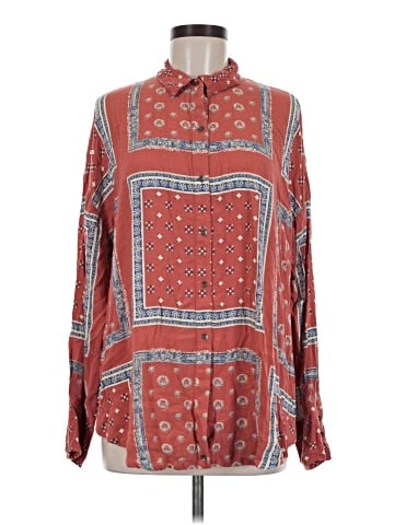 Free People Long Sleeve Blouse (view 1)