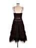 BCBGMAXAZRIA 100% Polyester Brown Cocktail Dress Size 8 - photo 2