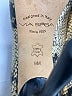 Via Spiga 100% Leather Animal Print Gold Heels Size 9 - photo 3