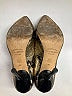 Via Spiga 100% Leather Animal Print Gold Heels Size 9 - photo 4
