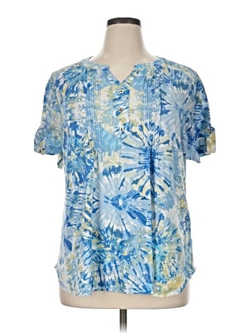 Links Short Sleeve Blouse (view 1)