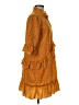 Unbranded 100% Polyester Orange Casual Dress Size M - photo 4