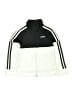Adidas 100% Polyester White Zip Up Hoodie Size 4 - photo 1