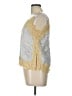 Flannel 100% Silk Gold Sleeveless Silk Top Size Lg (3) - photo 5