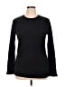 Cuddl Duds Black Pullover Sweater Size XL - photo 1