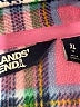 Lands' End Plaid Pink Track Jacket Size 18 - photo 3