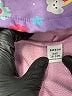 Shein 100% Polyester Purple Zip Up Hoodie Size 18-24 mo - photo 3