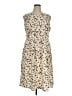 BLOOMCHIC 100% Polyester Animal Print Ivory Casual Dress Size 14 - 16 - photo 1