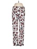 Zara Basic Print White Casual Pants Size S - photo 1