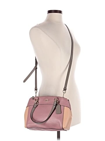 Coach Factory Leather Satchel (view 2)
