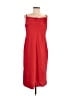 Nine West Solid Red Casual Dress Size M - photo 1