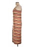 No Boundaries Stripes Brown Casual Dress Size L - photo 5