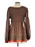Sunny Leigh 100% Polyester Brown Casual Dress Size L - photo 2