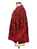 Jennifer Moore Paisley Red Short Sleeve Blouse Size Sm - photo 5