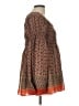 Sunny Leigh 100% Polyester Brown Casual Dress Size L - photo 4