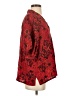 Jennifer Moore Paisley Red Short Sleeve Blouse Size Sm - photo 4