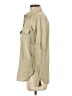 Max Studio Tan Long Sleeve Button-Down Shirt Size XS - photo 5