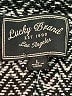 Lucky Brand 100% Cotton Chevron-herringbone Black Jacket Size L - photo 6