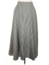 Unbranded 100% Polyester Houndstooth Gray Casual Skirt Size XXL - photo 1