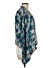 Pink Owl 100% Polyester Blue Kimono Size M - photo 4