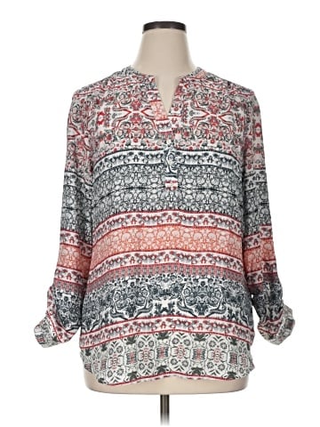 Zac & Rachel 3/4 Sleeve Blouse (view 1)