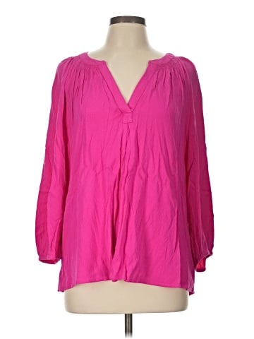 Crown & Ivy 3/4 Sleeve Blouse (view 1)