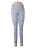 Crown & Ivy Print Blue Leggings Size M - photo 1