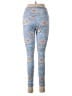 Crown & Ivy Print Blue Leggings Size M - photo 2