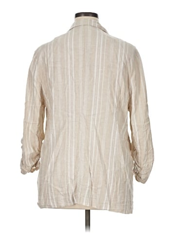 Ellen Tracy 3/4 Sleeve Button-Down Shirt (view 2)
