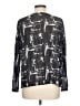 Shana 100% Polyester Black Long Sleeve Blouse Size L - photo 2