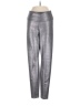 White House Black Market Metallic Silver Active Pants Size 4 - photo 1