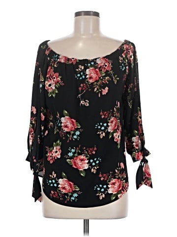 Veronica M. 3/4 Sleeve Blouse (view 1)