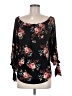 Veronica M. Black 3/4 Sleeve Blouse Size M - photo 1