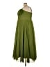 Hutch 100% Polyester Solid Green Cocktail Dress Size 22 - photo 5
