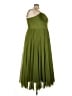 Hutch 100% Polyester Solid Green Cocktail Dress Size 22 - photo 4