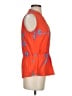 Tory Burch Orange Sleeveless Button-Down Shirt Size 4 - photo 4