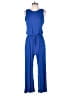 2 Hearts Solid Blue Jumpsuit Size S - photo 1