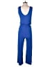 2 Hearts Solid Blue Jumpsuit Size S - photo 2