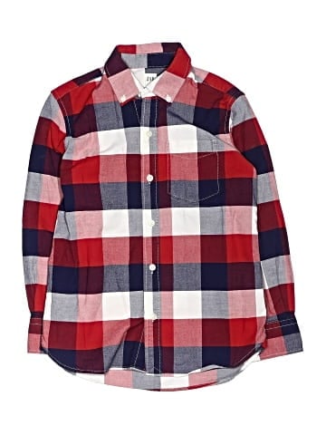 Gap Kids Long Sleeve Button-Down Shirt (view 1)