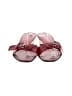Prada 100% Leather Red Vintage Leather Kitten Heels Size EU 40 - photo 2