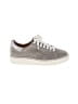 Halogen 100% Leather Gray Sneakers Size 6 - photo 1