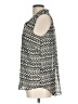 H&M 100% Polyester Silver Sleeveless Blouse Size 10 - photo 5