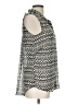 H&M 100% Polyester Silver Sleeveless Blouse Size 10 - photo 4