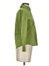 Theory Green 3/4 Sleeve Button-Down Shirt Size S - photo 4