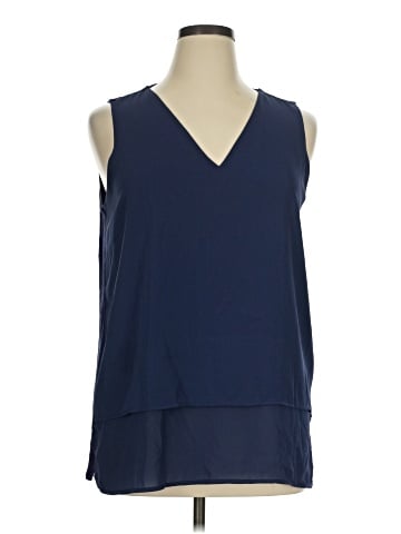MICHAEL Michael Kors Sleeveless Blouse (view 1)