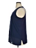 MICHAEL Michael Kors 100% Polyester Blue Sleeveless Blouse Size XL - photo 5
