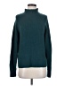 Halogen Color Block Teal Turtleneck Sweater Size S - photo 1