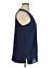 MICHAEL Michael Kors 100% Polyester Blue Sleeveless Blouse Size XL - photo 4